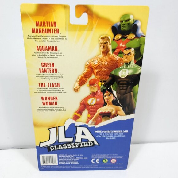 DC Direct JLA Classified Series 1 Martian Manhunter Action Figure Justice League - Picture 5 of 5